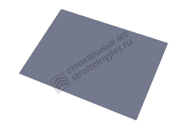 ЛДСП Kronostar Голубиный синий (U120  PE) 16 мм 2500х1850 мебельный щит