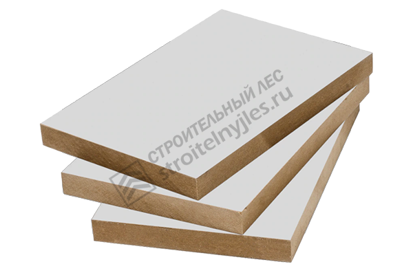 МДФ плита ламинированная белая двухсторонняя 22 мм 2800х1220 Egger